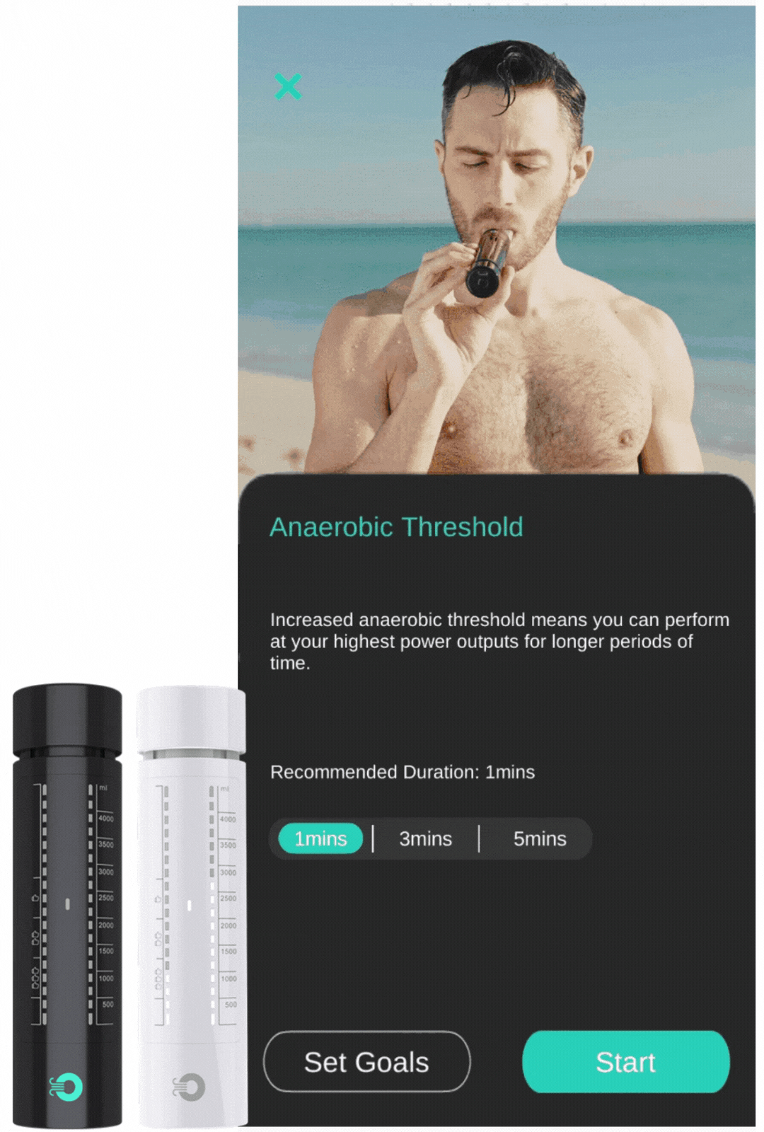 Smart Breathing Exercise Device for Respiratory Muscle Training and